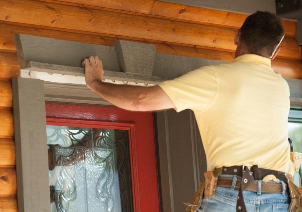 installing new exterior door